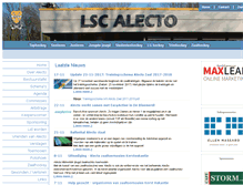 Tablet Screenshot of alecto.nu